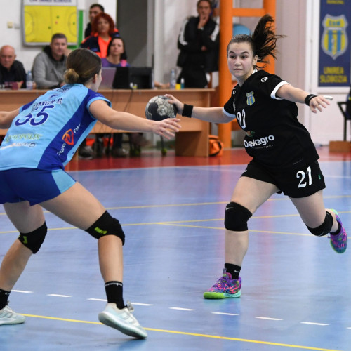 CSM UNIREA Slobozia, remiză dramatică după aproape o victorie în campionatul de handbal Junioare 1