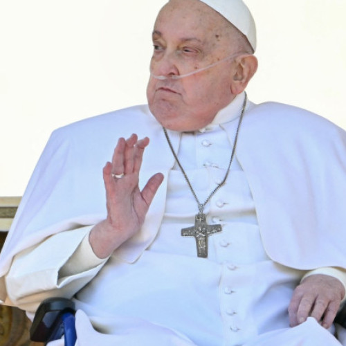 Papa Francisc reapare în public după întregul tratament medical