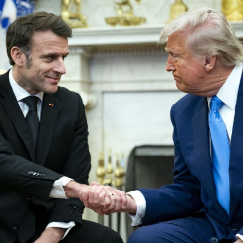 Macron: Pauza tarifară a lui Trump este doar o oportunitate fragilă