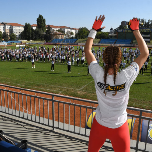 CSM UNIREA Slobozia a Organizat Ora de Sport Record în Săptămâna Europeană a Sportului