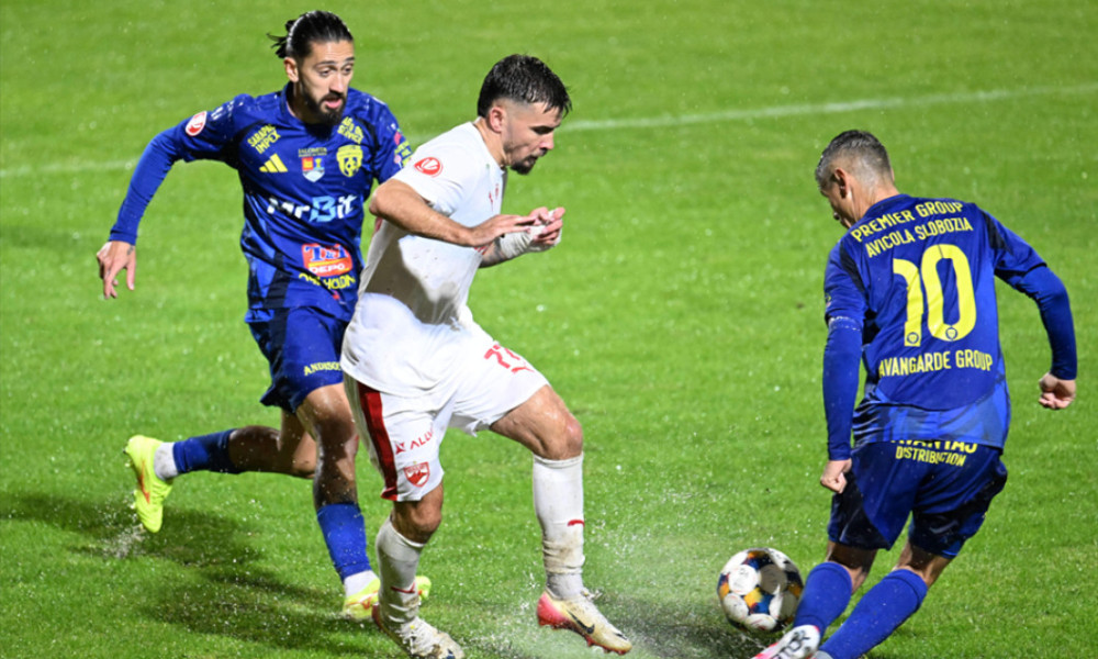 Unirea Slobozia pierde în fața lui Dinamo și întrerupe seria pozitivă în SuperLigă