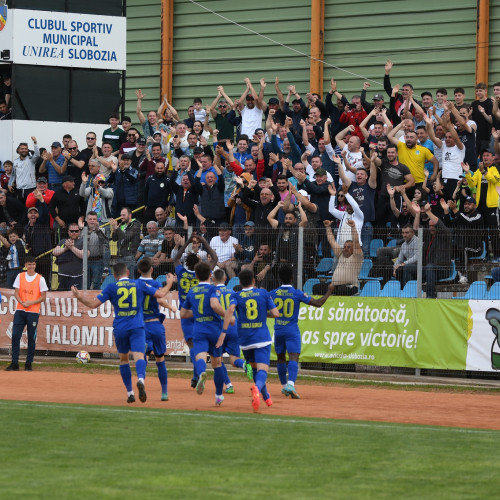 Derby-ul etapei a treia din play-off-ul pentru promovarea în Superligă: Unirea Slobozia se duelează cu Gloria Buzău pentru victorie