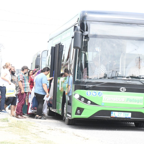 Traseu actualizat pentru transportul public în cartierul Colonisti din Fetești